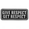 Milwaukee Leather MLP9267 Give Respect Pin For Jackets, Vest, Hats and Clothing