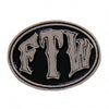 Milwaukee Leather MLP9276 FTW Oval Pin For Jackets, Vest, Hats and Clothing