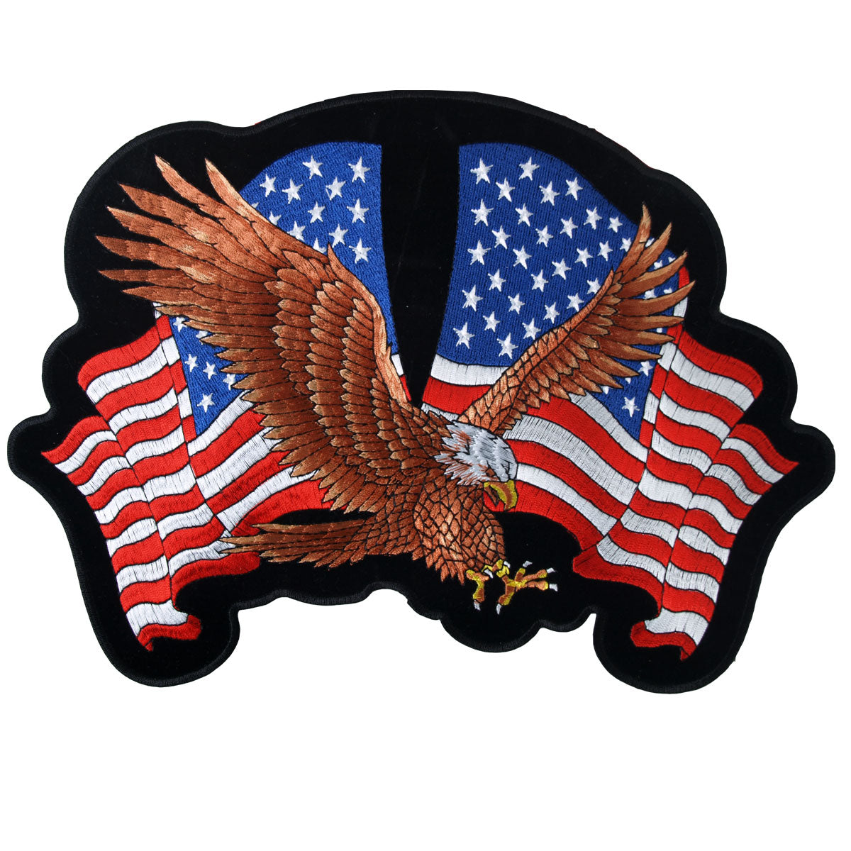 Hot Leathers PPA1587 Eagle 2 Flags 12