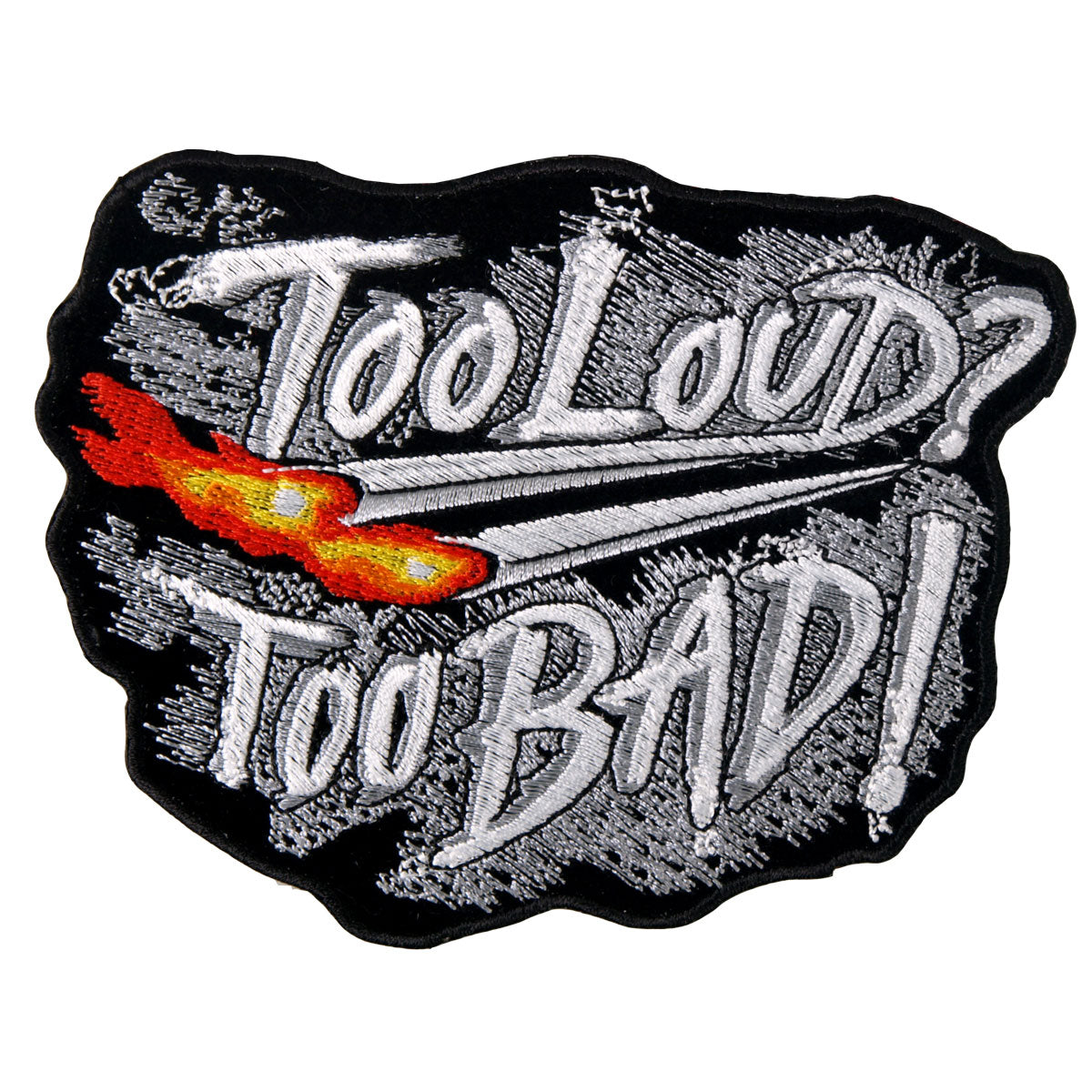 Hot Leathers PPA4160 Too Loud Too Bad 5
