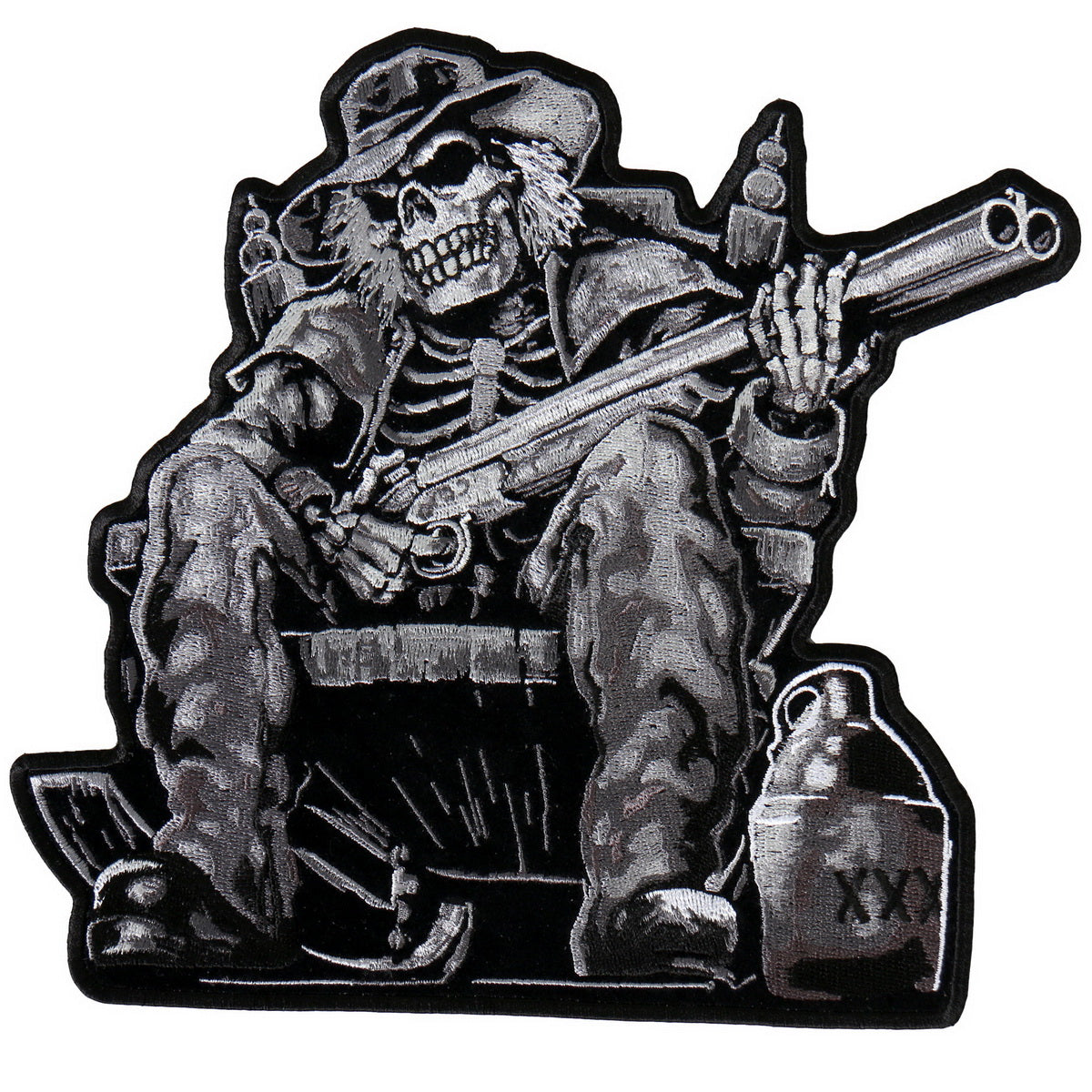 Hot Leathers PPA8107 Moonshine Skeleton 9