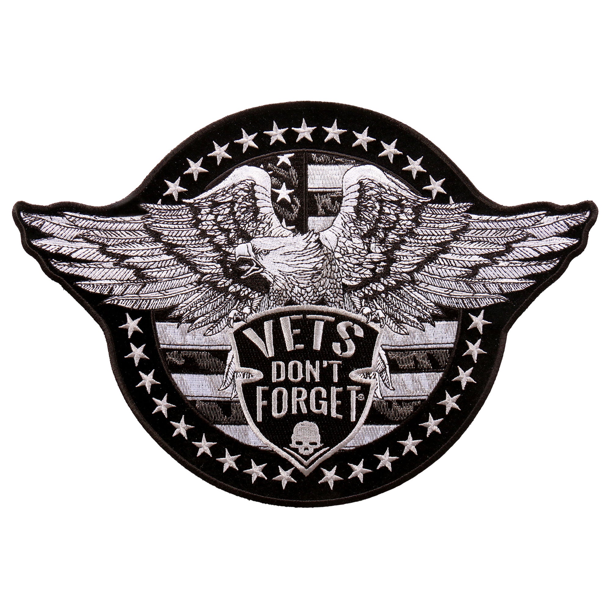 Hot Leathers PPA9797 Vets Don't Forget Eagle 12
