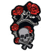 Hot Leathers PPB1090 Refliective Skulls N BNS 4" x 3" Patch