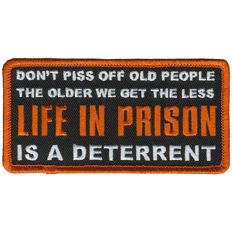 Hot Leathers PPL9790 Do Not Piss Off Old People 4