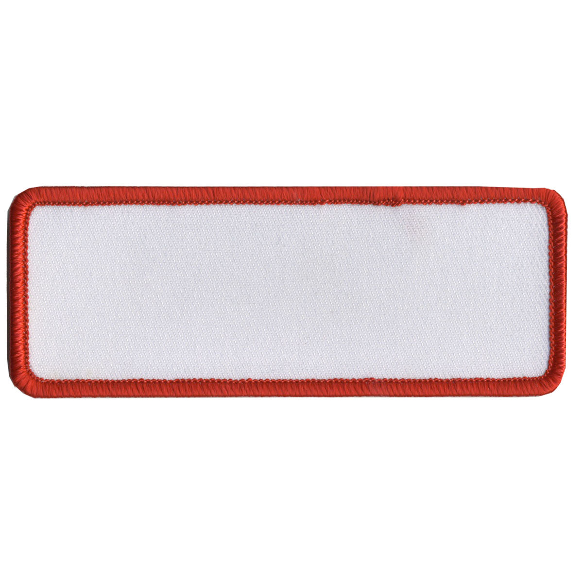 Hot Leathers PPP1006 Blank White with Red Trim 4