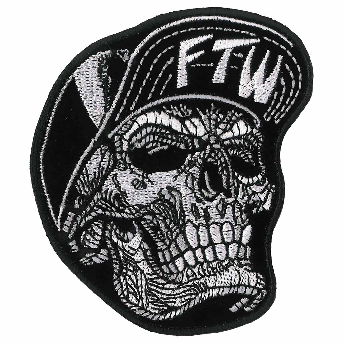 Hot Leathers PPQ1143 Snapback Skull 3.5