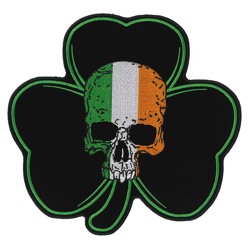 Hot Leathers PPQ1347 Shamrock Skull 9