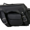 Hot Leathers SDA1004 Extra Large Saddlebags with Concealed Carry Pocket 17X10X6