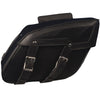 Hot Leathers SDC1004 Medium PVC Saddlebags 13X10X5