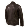 Milwaukee Leather Vintage SFM1803 Men's Brown Leather Moto Style Fashion Jacket