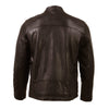 Milwaukee Leather Vintage SFM1803 Men's Brown Leather Moto Style Fashion Jacket