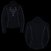 NexGen SH1939 Women's 'Reflective Tribal' Black 3/4 Textile Vented Jacket
