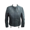 NexGen SH2368 Women's Black Textile Jacket with Embroidery Artwork