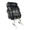 Milwaukee Leather SH537 Large Black Motorcycle Large Leather Deluxe Sissy Bar Pack Bag