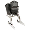 Milwaukee Leather SH59001 Small Black PVC Studded Sissy Bar Motorcycle Bag