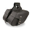 Milwaukee Performance SH668ZB Black Large Zip-Off Single Strap PVC Throw Over Saddlebags