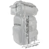 Milwaukee Performance SH672 X-Large Black PVC 2-Piece Motorcycle Touring Pack with Reflective Piping