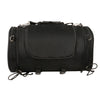 Milwaukee Performance SH683 Large Black Textile Duffel Style Motorcycle Sissy Bar Bag with Carry Strap