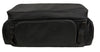 Milwaukee Performance SH695 Large Black Textile Squared Motorcycle Sissy Bar Rack Bag