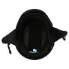 Hot Leathers HLT70 Purple Butterfly Glossy Black DOT Motorcycle Half Face Biker Helmet