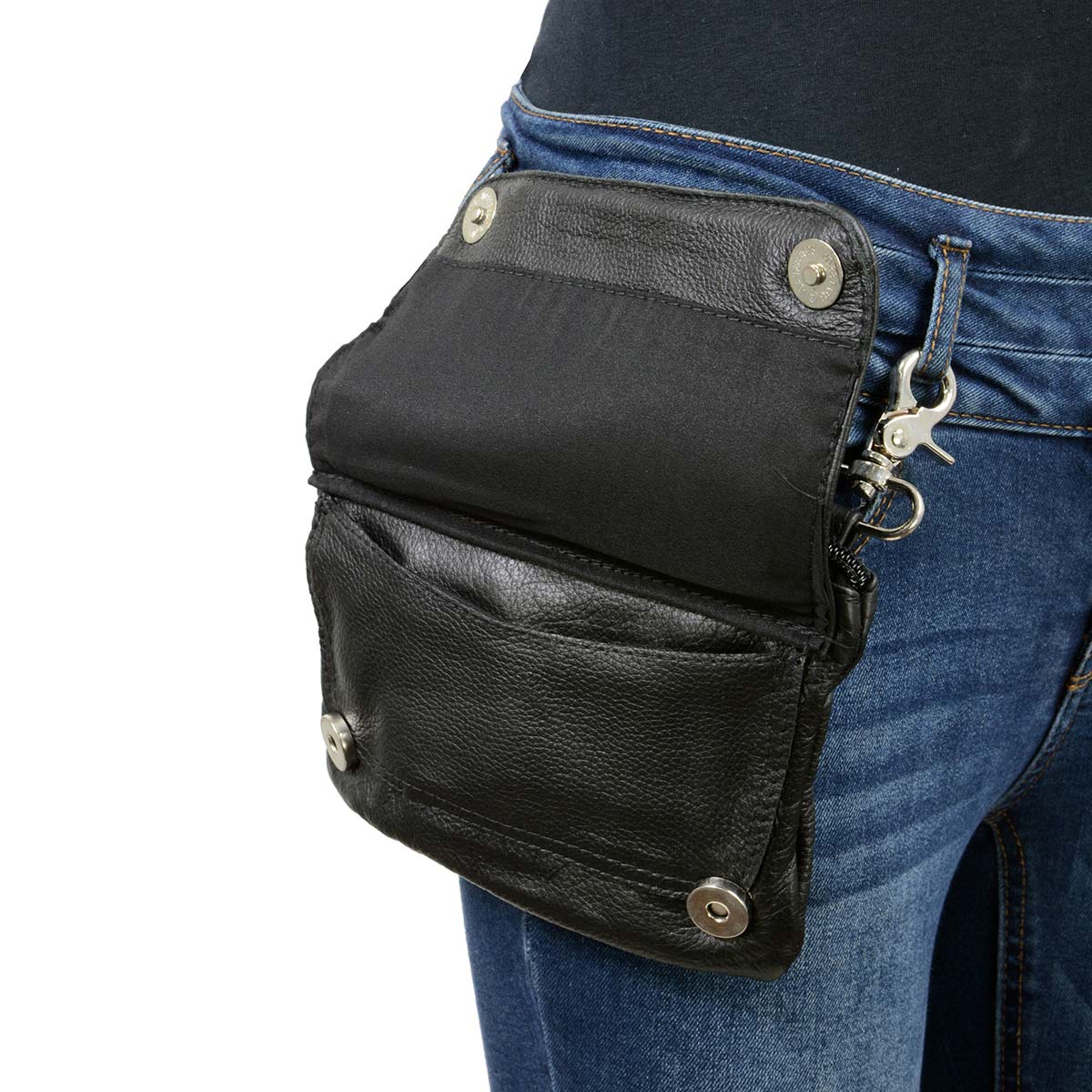 Leather Hip Belt Bag