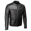 Milwaukee Leather USA MADE MLJKM5001 Men's Black Road Racer Premium Leather Motorcycle Jacket
