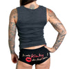 Hot Leathers PTB7283 Its Only Kinky the First Time Ladies Boy Shorts