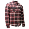 Milwaukee Leather Men's Heavy-Duty Checkered Flannel Riding Shirt - Warm Lined - Zippered Hand Pockets - MPM1637