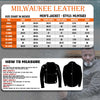 Milwaukee Leather MLM1503 Men's Distressed Brown Racer Motorcycle Vented Leather Rider Jacket