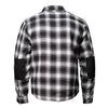 Milwaukee Leather Men's Heavy-Duty Checkered Flannel Riding Shirt - Warm Lined - Zippered Hand Pockets - MPM1638