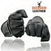 Milwaukee Leather SH864 Men's Gauntlet USA Deerskin Leather Unlined Motorcycle Winter Gloves