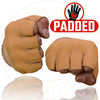 Milwaukee Leather MG7761 Women's Saddle Leather Gel Palm Fingerless Motorcycle Hand Gloves W/ Stylish ‘Wrist Detailing’