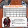 Milwaukee Leather MNG11669 Men's Black and Yellow with Red Long Sleeve Cotton Flannel Shirt