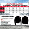 Milwaukee Leather Heated Jacket for Men's Black Cowhide Leather - Motorcycle Vented Jacket for All Seasons MLM1513