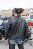 Milwaukee Leather MLM1506 Men's Black Premium Leather Motorcycle Jacket w/ Utility Pockets Cool-Tec Leather Treatement