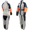 NexGen SH2217 Men's Orange and Silver Oxford Water-Resistant Rain Suit