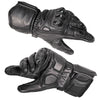 MMCC Men's Vader Racing Style Premium Leather Gauntlet Glove w/ i-Touch Technology - MMC70000