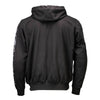 Milwaukee Leather Men's Bare Bones Black Reflective Skull CE Armored Riding Hoodie, Shoulder and Elbow Armor - MPM1797