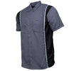 Milwaukee Motorcycle Clothing Co. Men’s Blk/Grey Mechanic Work Shirt – w / Reflective Strip, Rider‑Built MDM11612