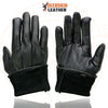 Milwaukee Leather SH864 Men's Gauntlet USA Deerskin Leather Unlined Motorcycle Winter Gloves