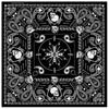 Hot Leathers BAB1075 Spade Skull Paisley Bandana