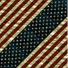 Hot Leathers BAB1078 Vintage American Flag  Bandana