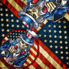 Hot Leathers BAB1088 Uncle Sam Bandana