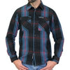 Hot Leathers FLM2012 Men's Long Sleeve The King Flannel Long Sleeve Shirt