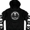 Hot Leathers GMS4200 Men’s ‘Celtic Cross Pocket’ Black Hoodie