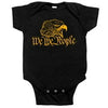 Hot Leathers GYS1060 Kids Baby We The People Black Onesie