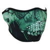 ZanHeadgear WNFM452H Half Mask Neoprene Cyber Skull