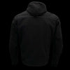 Xelement B91022 Men's 'Flight' Black Textile Jacket with X-Armor and Removable Hoodie