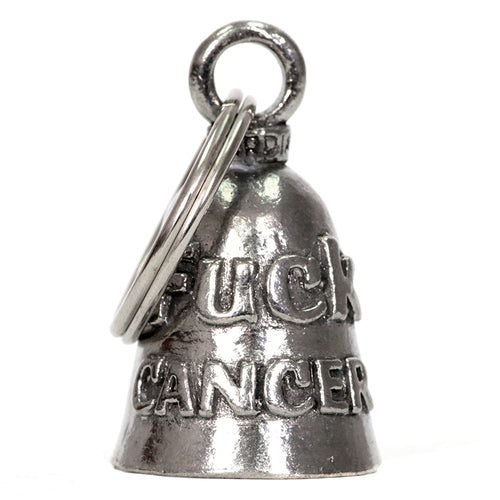 Hot Leathers BEA1119 Fuck Cancer Silver Bell