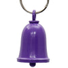 Milwaukee Leather MLB9169 Matte Purple Motorcycle Good Luck Bell w/ Key Ring-Key Chain Accessory for Bikers